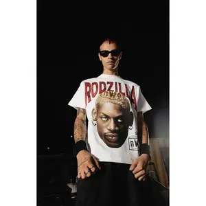 RODMAN BRAND Men's x nWo Grail T-Shirt - Multicolor