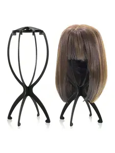 4 PCS/Set Wig Head Stand, Stable Wig Holder Wig Stand for Multiple Wigs, Wig Tools PP Material Solution for Hair Accessories & Styling Tools