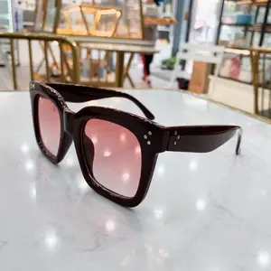 Retro Square Oversized Sunglasses UV400