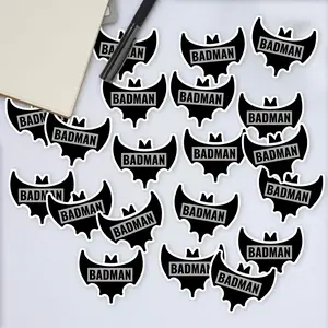 Stickers Pack 20 Pcs Batman Bike Skateboard Luggage Aesthetic Guitar Vinyl Waterproof Laptop Bottle Car Water Colorful Bumper