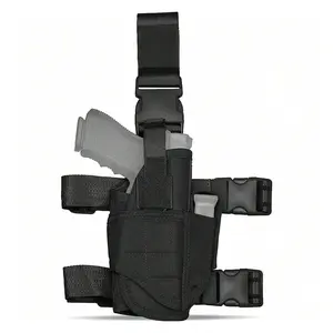 Drop Leg Holster, Right Handed Tactical Thigh Pistol Gun Holster Leg Harness adjustable shoulder bag