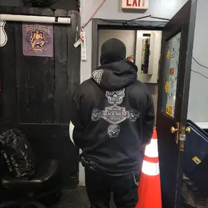 The Black Sheep RideYa Harley Hoodie Menswear Sweaters Tops