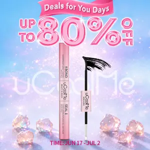 uCoolMe Lashes [Black Glue]  [White Glue]  2In1 Bond & Seal Waterproof Glue For Lashes Cluster Strong Hold For Beginner Friend Makeup Glue #DealsForYouDays