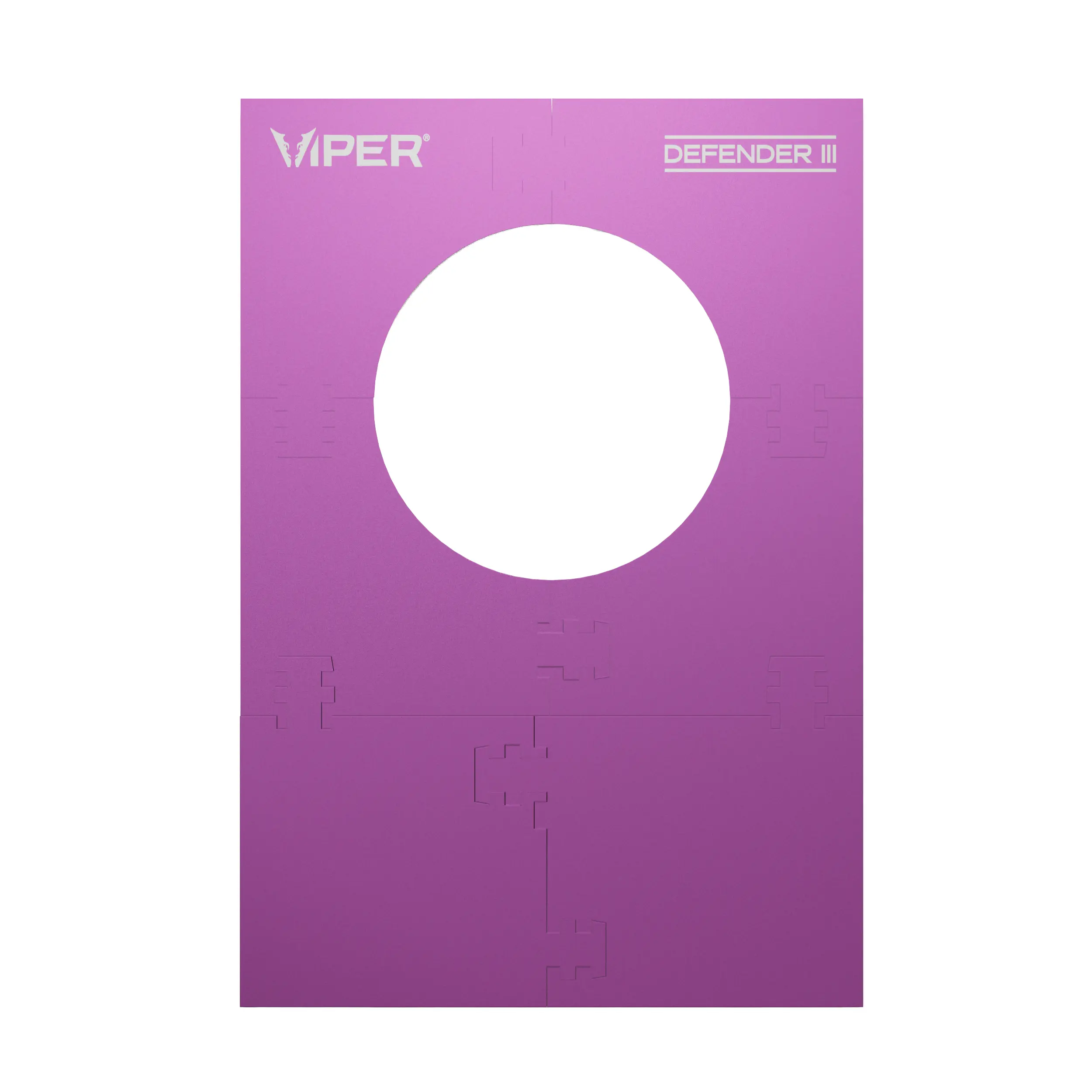 Viper Wall Defender III Dartboard Surround, Pink, Durable 1” Thick EVA Foam, Reversible, 8.2 Sq Ft Protection for Dartboards, Prevents Damage, Protects Wall, Wall Protection