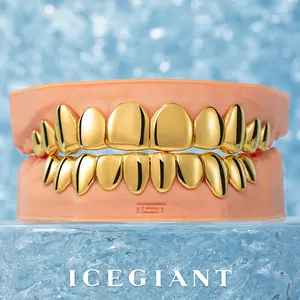 50% Deposit+mold kit | Custom Polished Gold Grillz