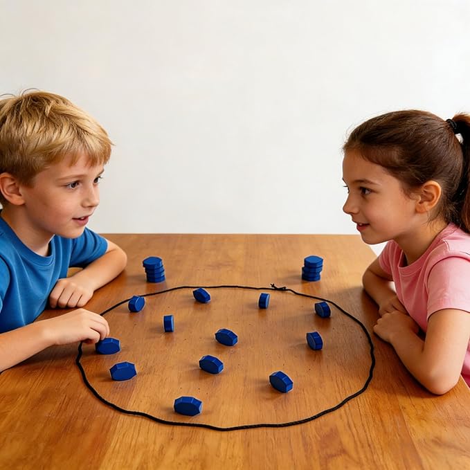 Exciting Magnetic Game For Easter Family Game Night, Great Fun Games For Kids and Easter Basket Gifts, Includes 1 Rope, 20 Magnets, And Instructions “Magnetic Game” “Family Game Night” “Kids Fun”