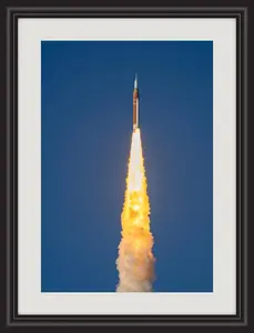 Artemis II Liftoff Print, NASA SLS Rocket, Artemis ii Poster Print, Artemis 2 Liftoff Print, Unframe Poster