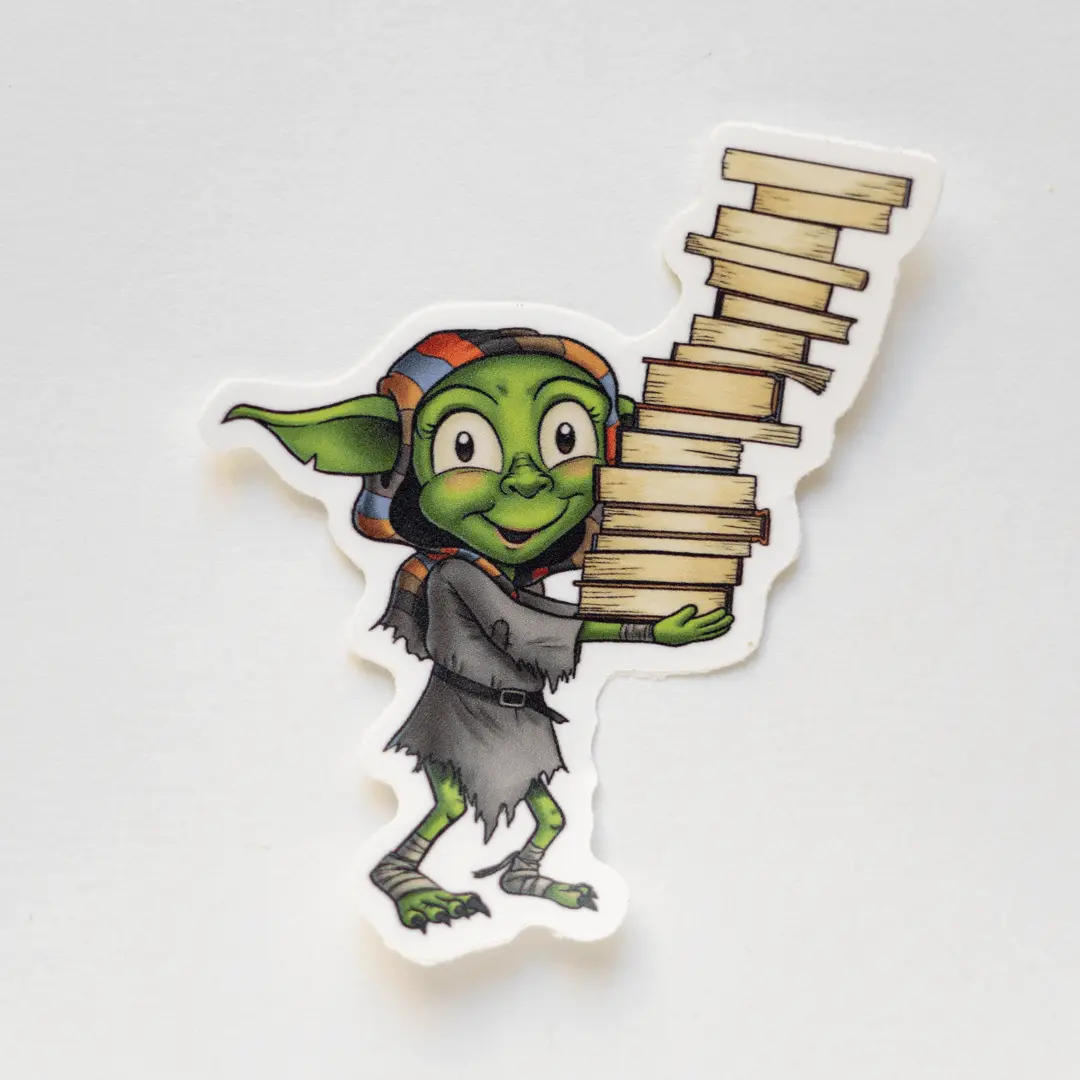 Book Goblin® - Vinyl Sticker