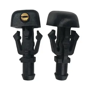 Pack-2 Front Windshield Washer Nozzles Kit Fits For Ford 150 3w7z17603aa  Replacement Accessories (black)