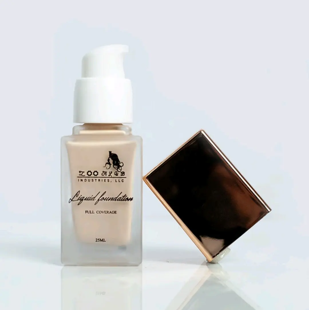 ZH Full Coverage Liquid Foundation for Blemish-Free Skin - Balm