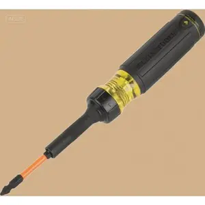 13-in-1 Multi-bit Ratcheting Screwdriver with Double-Ended Impact Bits, 12-Piece Impact Driver Bit Set, 1/4-Inch Nut Driver, Durable and Ergonomic Design for Professional Use, Reusable and Versatile Tool Kit