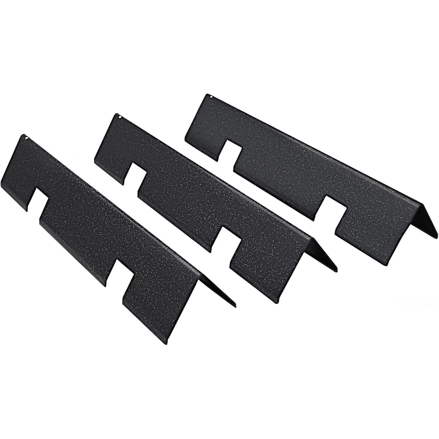 7635 Flavorizer Bars for Weber Spirit 2 Grill  Replacement for Weber Spirit II E210 S210 E215 E220 S220 Grill with Front Control Knobs, 15.3" Porcelain-enameled Heat Plate for GS4 Grill