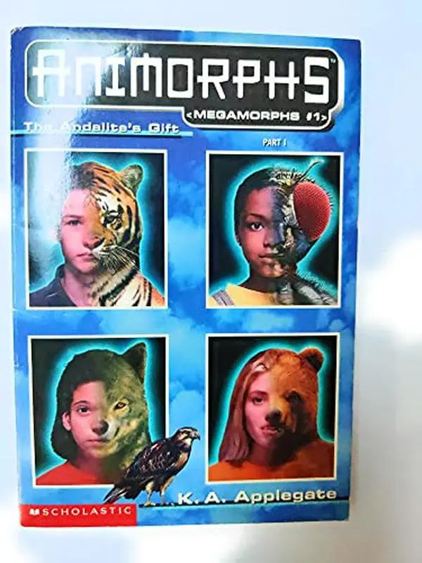 USED Book - The Andalite's Gift (Megamorphs #1) by K. A. Applegate (Author) (Paperback) - english