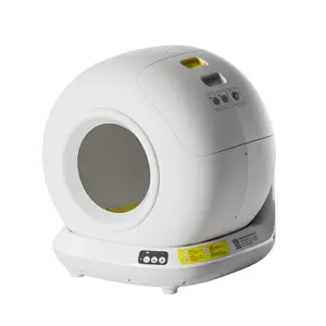 Fully automatic space capsule cat litter box, extra-large anti-splash enclosed cat litter box, smart cat toilet