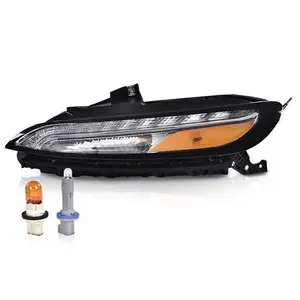 Fit For 2014-18 Jeep Cherokee DRL Running Lights w/ Signal Lamps LH Driver Side