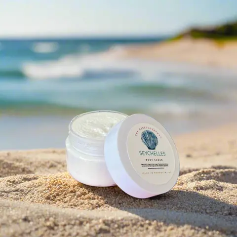 1 oz Travel Size Sugar Body Scrub for Touchably Soft Moisturized Skin Body Care Exfoliant
