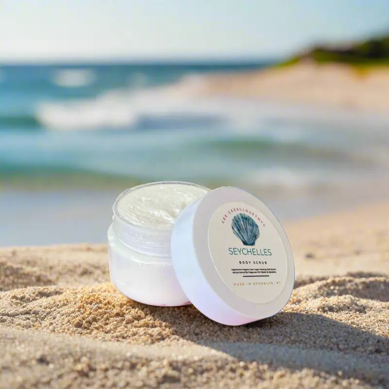 1 oz Travel Size Sugar Body Scrub for Touchably Soft Moisturized Skin Body Care Exfoliant