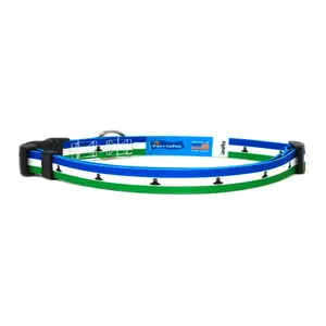 Cat Collar with Lesotho Flag | Great For National Holidays, Festivals, Parades, Sporting Events, Pride Events
