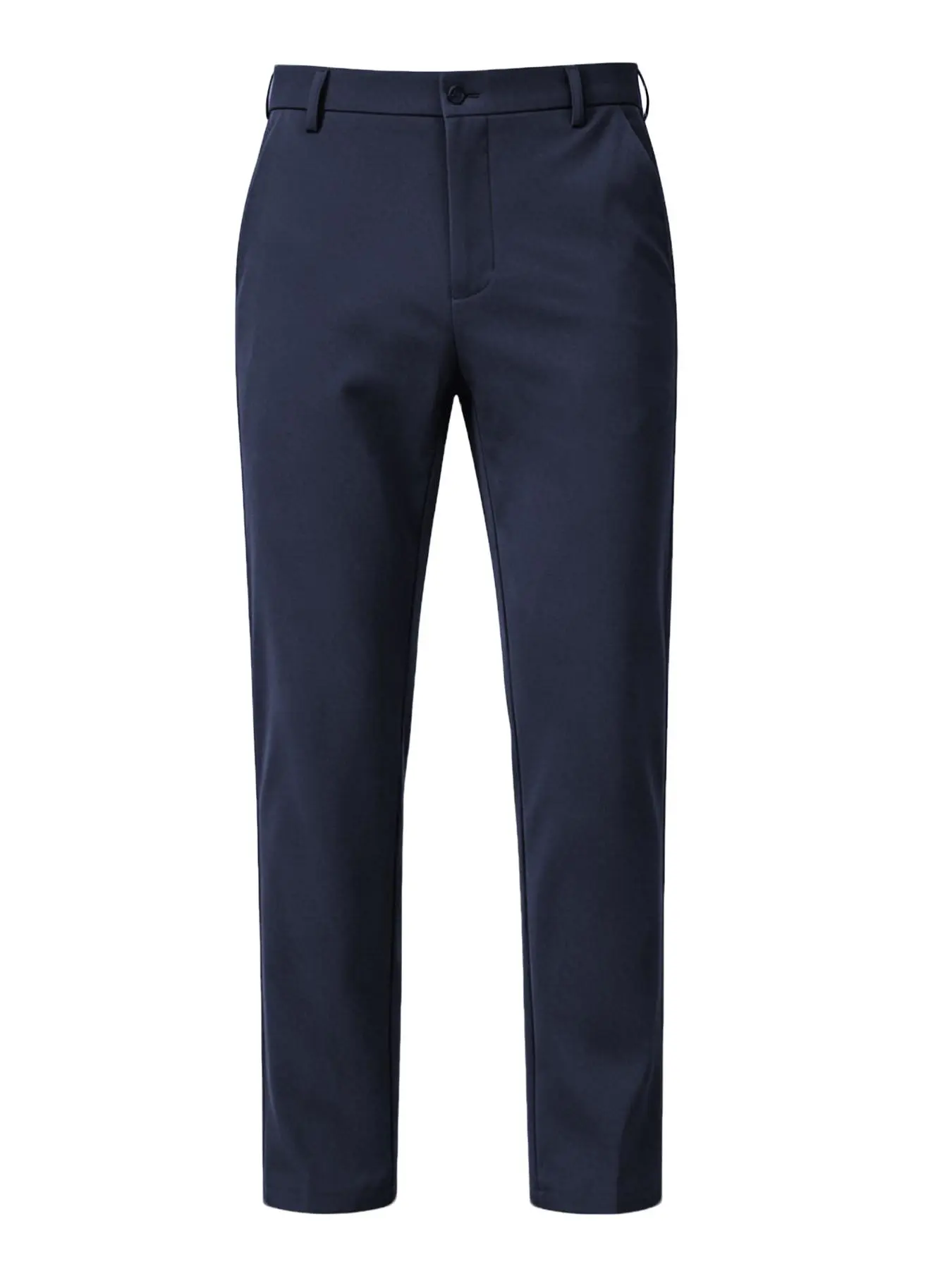 1 piece men's Business Casual Pants, Fashion Wrinkle-Resistant Comfortable Breathable Fabric, Slimming Design, Ideal for Office & Light Business Settings, Clothing