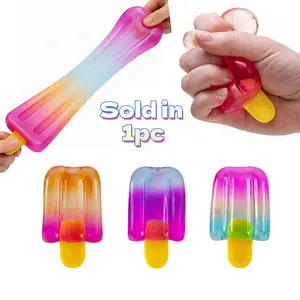2026 Viral Ice Cream Squishy Toy, ASMR Slow Rising Soft Squeeze Stress Relief Ball, Summer Sensory Fidget Toy for Anxiety, Neeoh Style Dough Toy, Kids Adults Party Favors