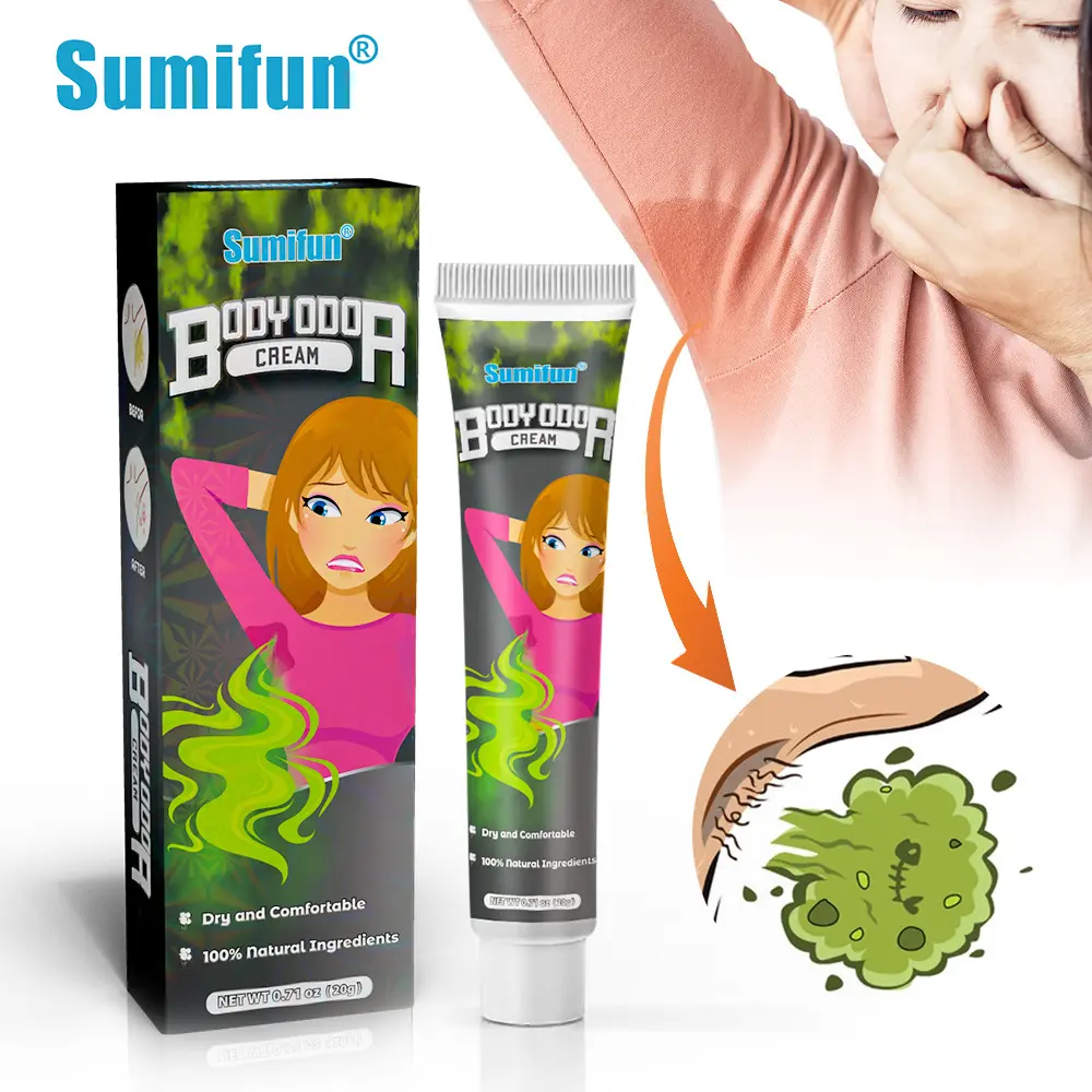 Natural Deodorant Cream - Herbal Formula Antiperspirant for Adults, Gentle Care, Odor-Eliminating, Oil Control, Absorbs Easily, All-Skin-Types Refreshing Underarm Daily Dryness Cream