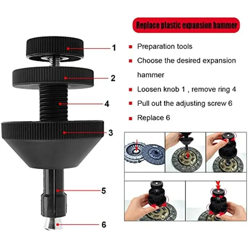 A Universal Tool for Aligning Clutch Holes, Disassembling Clutches, And Calibrating Them, Compatible with 99% of Clutches.