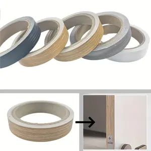 1 roll of 10m/393.7 inch wood grain border tape, self-adhesive decorative edge banding, wood grain strip edge banding