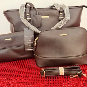 3-Piece Luxury Style Handbag Set