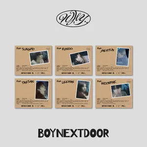 Boynextdoor - WHY.. (LETTER ver.)  [COMPACT DISC - CD] Postcard, Photo Book, Photos, Poster, Stickers