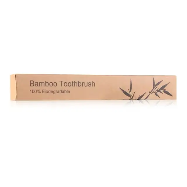 Bamboo Toothbrush Oral Comfort - 100% Biodegradable, Soft and Breathable Bamboo Material, Natural Design for Comfort and Style