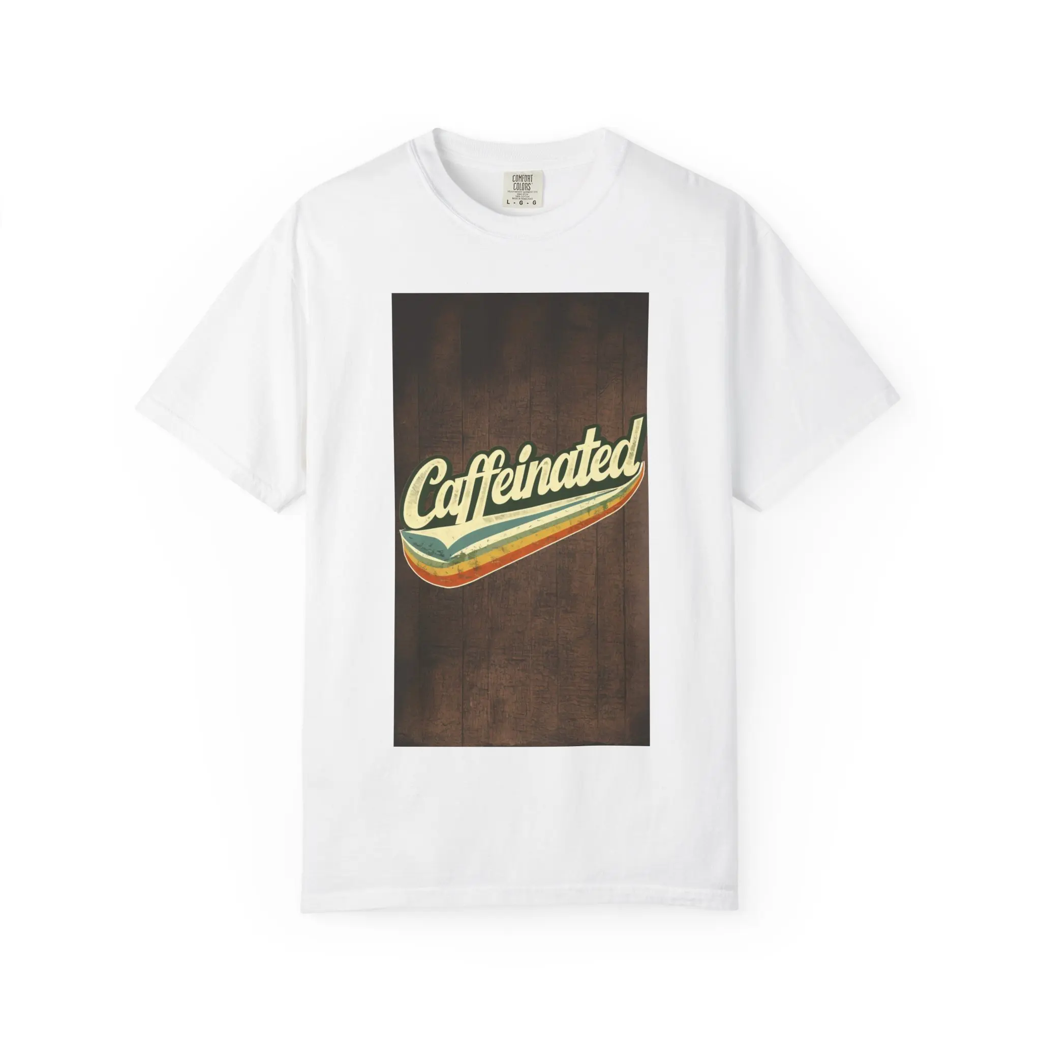 Caffeinated Unisex T-shirt, Coffee Lover Tee, Funny Graphic Shirt, Gift for Caffeine Addict, Java Enthusiast Top