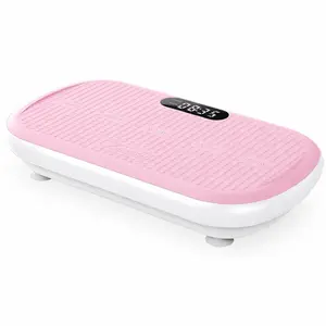 Elite XL Vibration Plate, Large Platform Home Fitness Machine with Adjustable Vibration