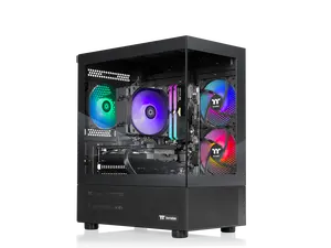 Thermaltake Gaming Desktop PC V17B-B650-96X-LCS AMD Ryzen 5 7600X 32GB DDR5 1TB NVMe SSD AMD Radeon RX 9060 XT Windows 11 Home