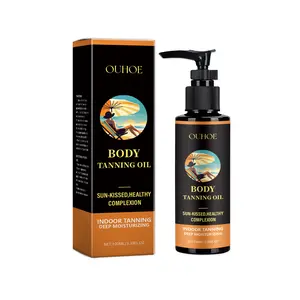 Skin Tanning Lotion Gentle Hydrating Oil for Outdoor Beach Sun Tanning