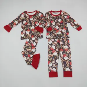 Christmas Santa Kids Pajamas