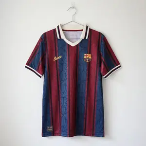 FC Barcelona 2025/26 125th Anniversary Retro Jersey – Premium Cotton Blend Football Shirt for Collectors