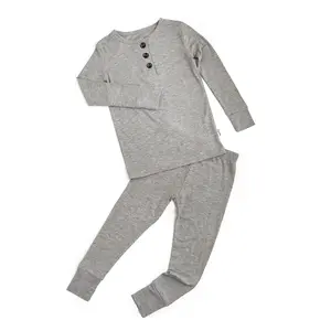 Riley Ribbed TWO PIECE Bamboo Toddler Set Ultra Soft & Breathable 2-Piece Outfit for All-Day Comfort & Play