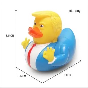 Rubber trump duck car ornament