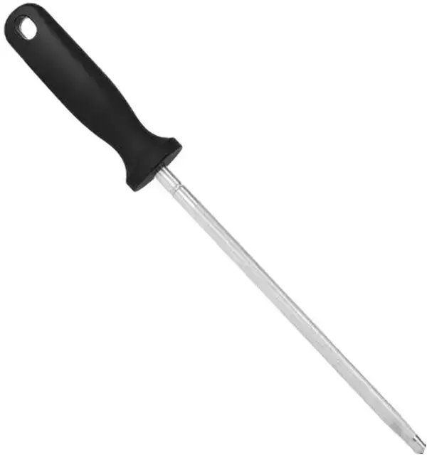 12-Inch High Carbon Steel Knife Sharpening Rod, Kitchen Knife Honing Tool for Kitchenware Sharpening Needs
