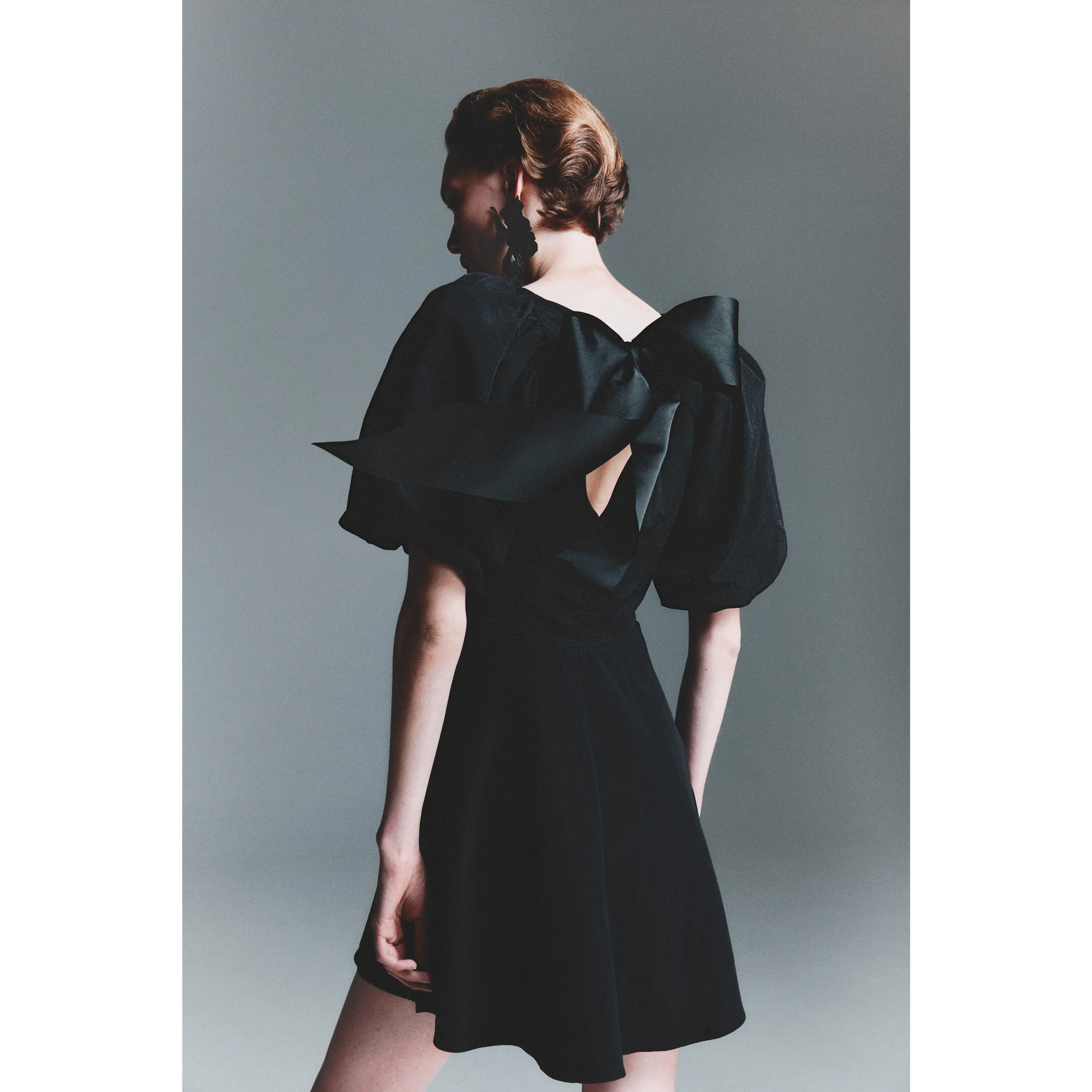 H&M Balloon-sleeved dress
