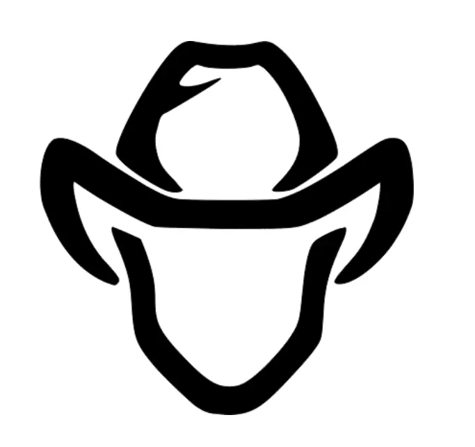 Cowboy Decal