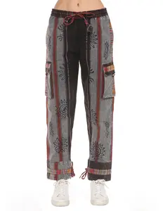 Caravan Closet Cotton Washed Boho Hippie Genie Pants