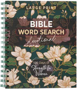 USED-100 Days of Strength for Women: Bible Word Search Devotional by Broadstreet Publishing Group LLC (Paperback)