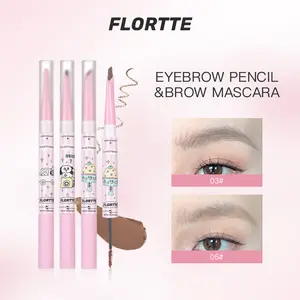 FLORTTE Good Friends Club Eyebrow Pencil ＆ Brow Mascara eyebrow tint Cosmetic