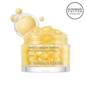 [20% SALE] Sungboon Collagen Retinol Capsule Cream | Korean Skin Care | Anti-Wrinkle & Firming Night Treatment | Microneedling Cream