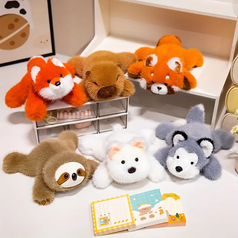 1 Piece Cute Zoo Small Animal Plush Toy, Small Animals That Can Be Put in Clothes Pockets, Festive Small Animal Dolls for Girls and Boys