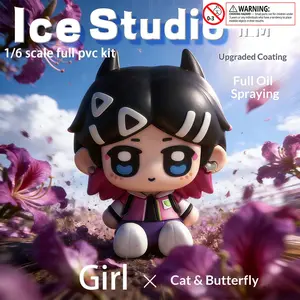 Mushi Catcat Japan Edition Import Quality Valorant Figure Model Display Statue Dod, Collectible Anime Figurine, Perfect Gift