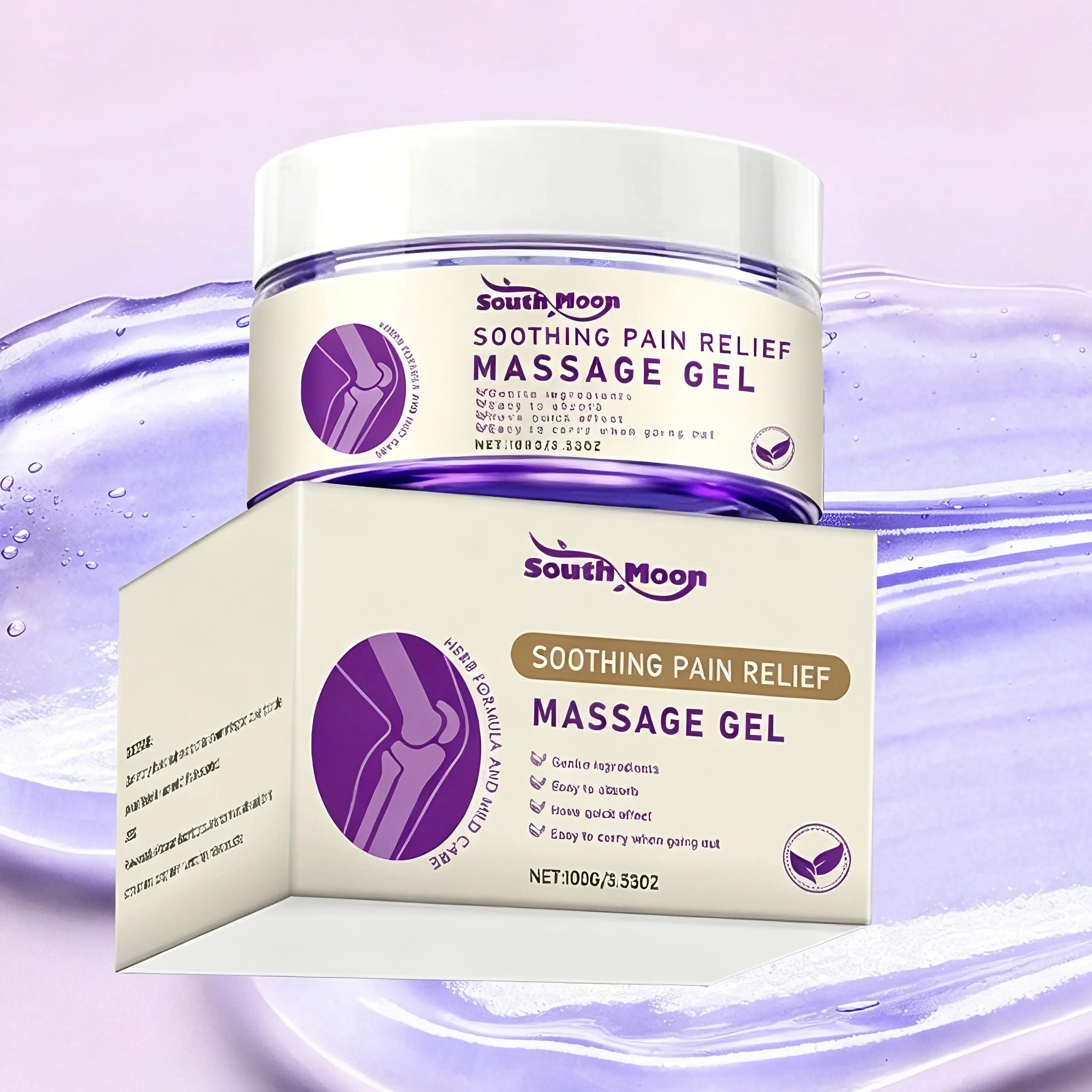 Buy 1 Get 1 Free Joint & Bone Relief Gel, Back & Neck Pain Relief, Moisturizing Muscle Repair Body Gel (Beauty & Personal Care, Bath & Body Care)