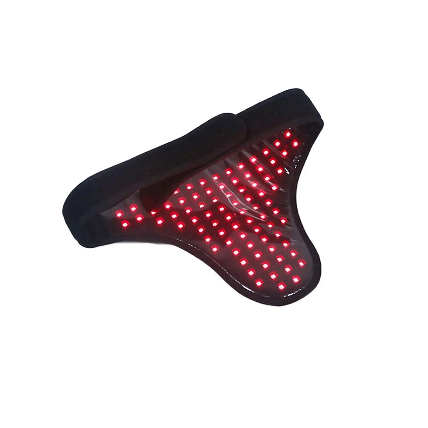 Megelin Red & Near-Infrared Light Therapy Massage Device for Intimate Wellness, 660nm & 850nm Wavelengths, 100 mw/cm² Irradiance, Promotes Circulation & Relaxation, Adjustable One-Size-Fits-All Strap for Adults