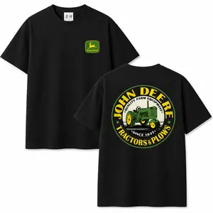 Vintage Farm Tractor T-Shirt, Retro Circle Tractor Graphic Tee for Farmers & Country Men, Farming Shirt, Gift for Tractor Lovers & Farm Life Fans